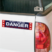 Carlos Danger voor de burgemeester van NYC Bumpersticker (Op Truck)