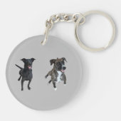 Carlos honden sleutelhanger (Achterkant)