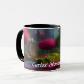 Carlos 'Morning Tea Gepersonaliseerde  Mok (Voorkant links)