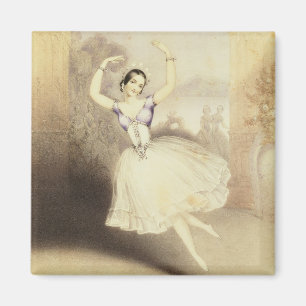 Carlotta Grisi (1819-1999) in de ballet van de Per Magneet