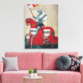 Carlotto Capodilista dei Transelgaldi Canvas Afdruk (Insitu (Woonkamer))