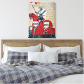 Carlotto Capodilista dei Transelgaldi Canvas Afdruk (Insitu (Slaapkamer))