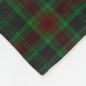 Carlow County Irish Tartan Fleece Deken (Hoek)