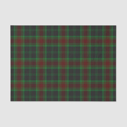 Carlow County Irish Tartan Tissuepapier (Voorkant)