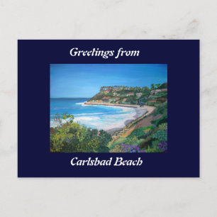 Carlsbad Beach - Briefkaart