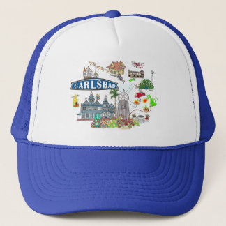 Carlsbad Beach City Fun Trucker Pet