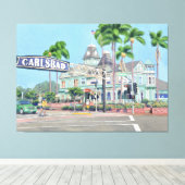 Carlsbad California Canvas Afdruk (Insitu (Houten vloer))