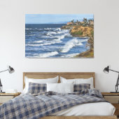 Carlsbad California Poster Canvas Afdruk (Insitu (Slaapkamer))
