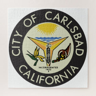 Carlsbad (Californië) City Seal Legpuzzel