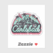 Carlsbad, Californië Sticker (Vel)