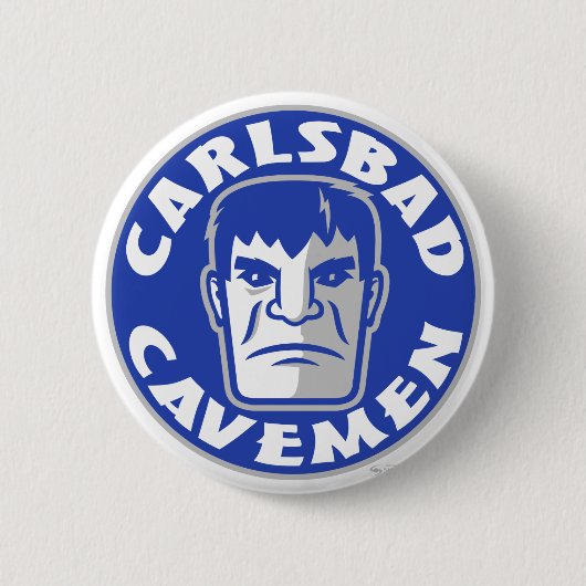 Carlsbad Cavemen Button (Voorkant)