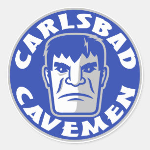 Carlsbad Cavemen Sticker