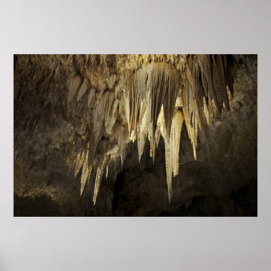 Carlsbad Caverns Kroonluchter Poster (Voorkant)