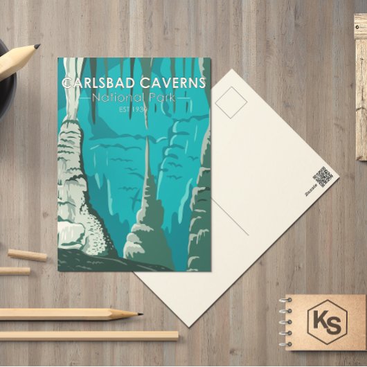 Carlsbad Caverns Nationaal Park  Briefkaart