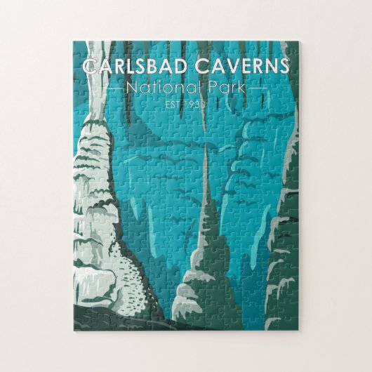 Carlsbad Caverns Nationaal Park  Legpuzzel (Verticaal)