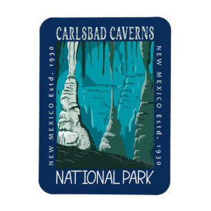 Carlsbad Caverns Nationaal Park Magneet