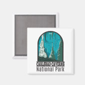 Carlsbad Caverns Nationaal Park  Magneet (Voorkant / Achterkant)