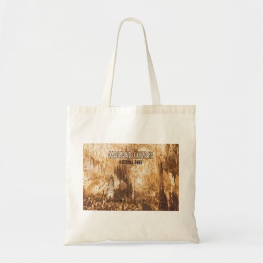 Carlsbad Caverns Nationaal Park New Mexico Tote Bag (Voorkant)