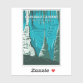 Carlsbad Caverns Nationaal Park Sticker (Vel)