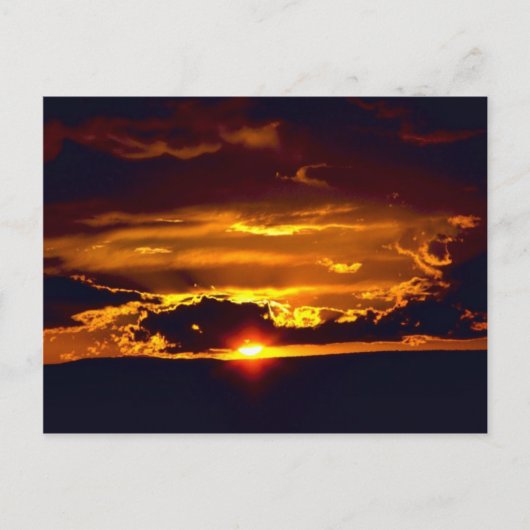 Carlsbad Caverns Nationaal Park Sunset Briefkaart (Voorkant)