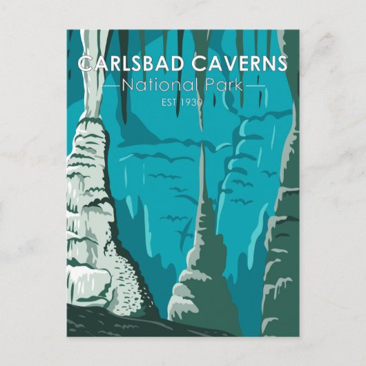 Carlsbad Caverns National Park Carte postale Vinta (Devant)