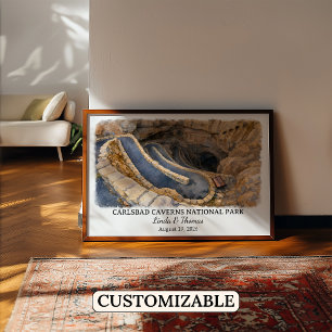 Carlsbad Caverns National Park, New Mexico Aangepa Poster
