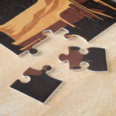 Carlsbad Caverns National Park Reizen Poster Legpuzzel (Zijkant)