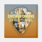Carlsbad Caverns NP (pijlpunt) Magneet (Voorkant)