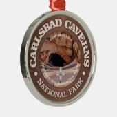 Carlsbad Caverns NP (rd)2 Metalen Ornament (Rechts)