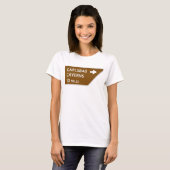 Carlsbad Caverns Sign T-shirt (Voorkant volledig)