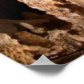 Carlsbad Caverns - Teerpaal Poster (Hoek)