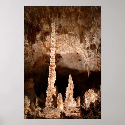 Carlsbad Caverns - Teerpaal Poster (Voorkant)