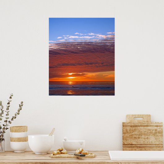 Carlsbad Sunset Poster (Keuken)
