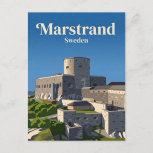 Carlstens vesting Zweden Briefkaart