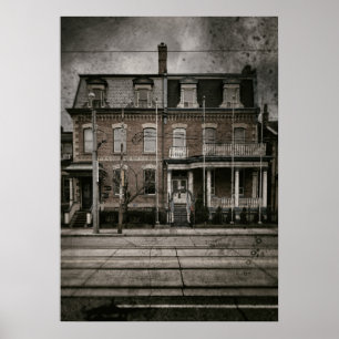 Carlton Street No 9 Oude Film Versie Poster