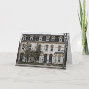 Carlton Street nummer 7 Kleurenversie Bedankkaart