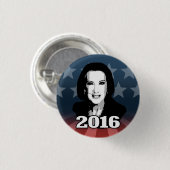 CARLY FIORINA 2016 CANDIDATE RONDE BUTTON 3,2 CM (Voorkant /achterkant)