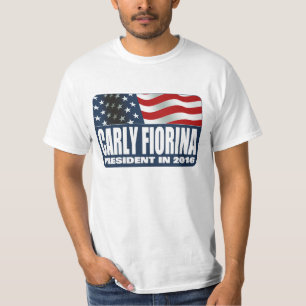 Carly Fiorina voor President in 2016 T-shirt