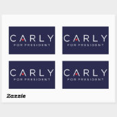 Carly voor President Sticker (Vel)