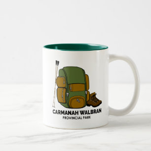 Carmanah Walbran Provincial Park rugzak Tweekleurige Koffiemok