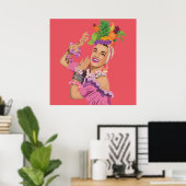 Carme Miranda Poster (Thuiskantoor)