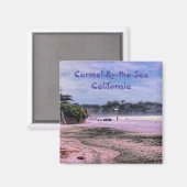 Carmel Beach California Central Coast Magnet (Recto/Verso)