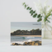 Carmel Beach door John Oven Briefkaart (Staand voorkant)