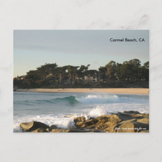 Carmel Beach door John Oven Briefkaart