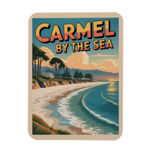 Carmel by the sea strand californië pacifische kus magneet