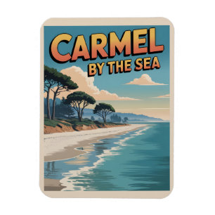 Carmel by the sea strand californië pacifische kus magneet