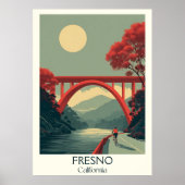 Carmel-by-the-Zee California Art Print (Voorkant)