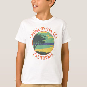 Carmel-by-the-Zee California Retro Distress T-shirt