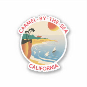 Carmel-by-the-Zee Californië Sticker