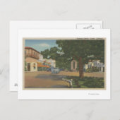 Carmel, CA - Business District Uitzicht of Downtow Briefkaart (Voorkant / Achterkant)